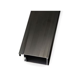 6000 Series Extrusion Anodized Aluminum Profiles Bronze Black Window Aluminium