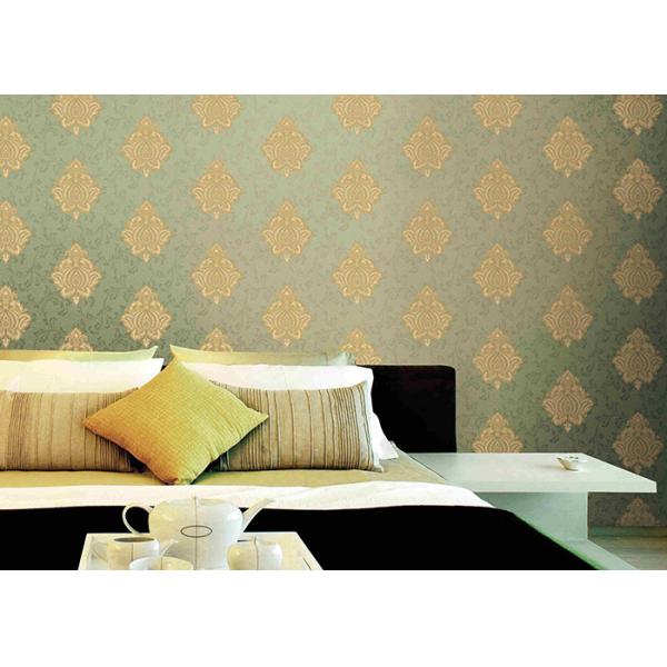 Classical Damask Pattern PVC Washable Vinyl Wallpaper European Style Wall