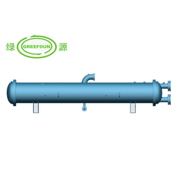 Buy Seawater Heat Exchanger CE R410a Water Cooled Ac Condenser at wholesale prices
