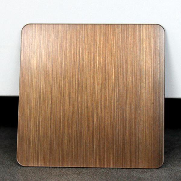 304 316 316L PVD Color Hairline Stainless Steel Sheet brushed stainless steel finish
