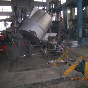 Foundry Pouring Aluminum Ladle / Furnace Casting Ladle / Aluminum Pouring Ladle