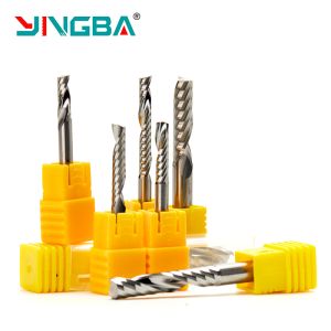 Carbide 1F 3mm Wood Milling Cutter Tools Cut Acrylic Cnc Machine Tools Fresas