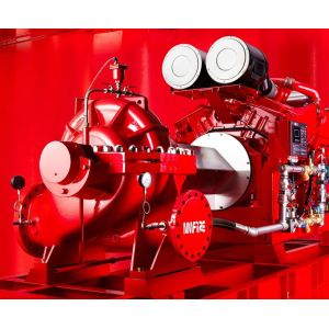 SCF200-150-480 Diesel Engine Driven Split Case Fire Pump 8×6" UL/FM Certified