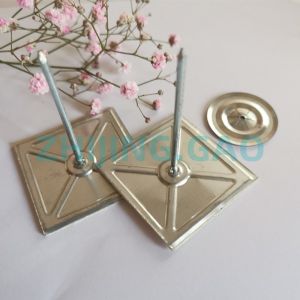 Rock Wool 50mm Tape Base Self Stick Pins Fixing Aluminum