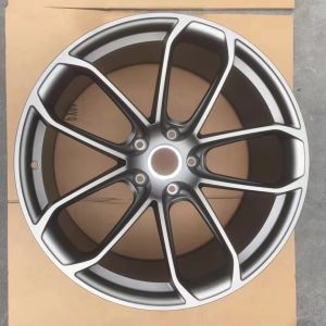 China 10J 5x130 22 Inch Aluminum Rims , ET45 Cast Aluminum Wheels on sale