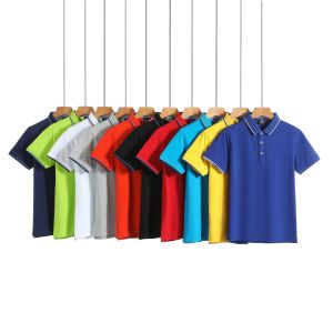 Cotton Polo T-Shirt Logo Printing Polo Shirts for Men