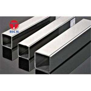 ID 0.4mm Bright 2B Stainless Steel Square Tube 5x5mm