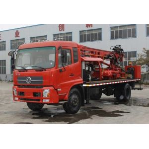Cheap Price 200m Deep Borehole Drilling Machine / Truck Mounted Water Well DTH