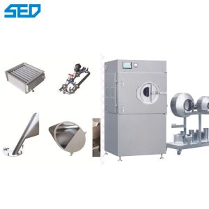 High-efficiency Automatic Tablet Pill Film Coating Machine Pharmaceutical