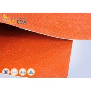 Heat Insulation Silicone Fiberglass Cloth High Temperature High Silica Cloth