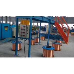 High Speed Wire Double Twisting Bunching Machine Copper Cable Manufacturing