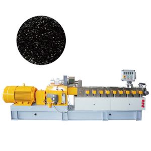 Quality Plastic Masterbatch Making Machine , Carbon Black Pelletizer Extruder Machine for sale