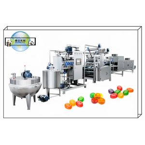 Fully Automatic Hard Candy Production Line Candy Making Equipment Hard Candy