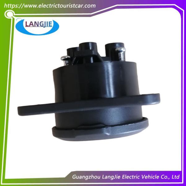 Buy LVTONG Electric Sightseeing Car Patrol Car 48V Covered Charging Socket Assembly at wholesale prices