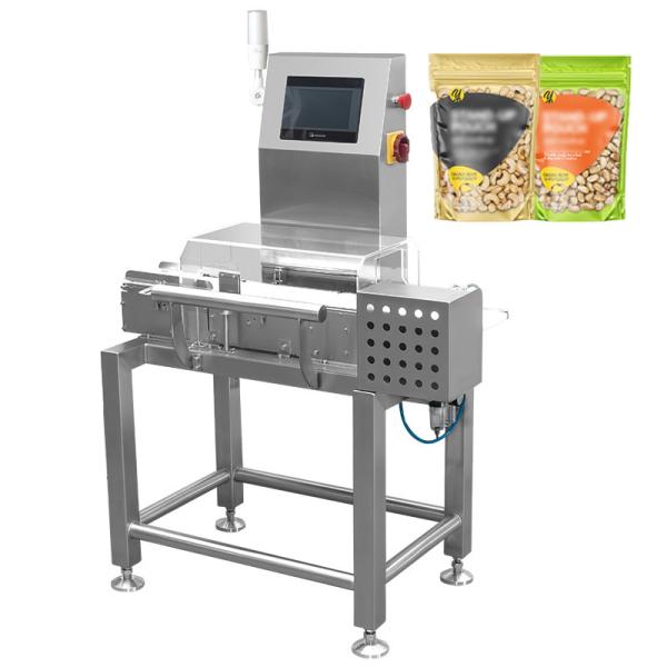 Food Industry Automatic Check Weigher 304 Stainless Steel Structure Material