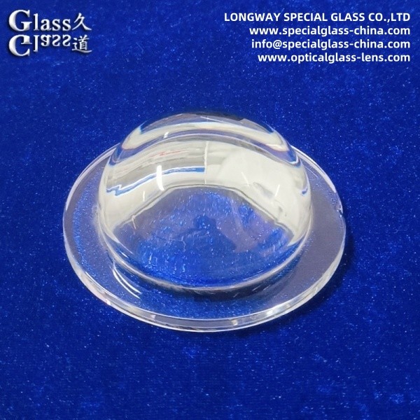 Durable Thermal Resistant Borosilicate Glass Lens For Mining Light Covers