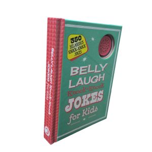 Printed Interactive Children's Book with Electronic Audio Offset Printing