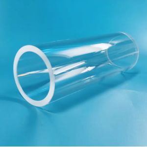U Shaped Customized Transparent Quartz Glass Tubes Professional Cutting Services