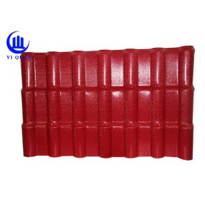 Spanish Style Plastic Roof Panle Construction Material Synthetic Resin Roof Tile