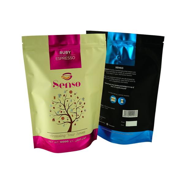 Buy Resealable Stand Up Digital Printing Pouch Zipper Snack Packaging Bags at wholesale prices