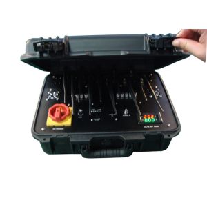 Quality Portable VIP Protection Defence Waterproof RF GPS WIFI5.8G Signal UAV Drone Jammer for sale