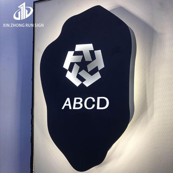 Wholesale Restaurant Outdoor Signs Stainless Steel Led Hollow Out Light Box