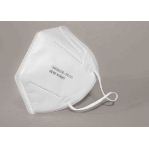 Buy cheap Nonwoven Disposable Protective Mask KN95 Folding Half Face Without Valve from wholesalers