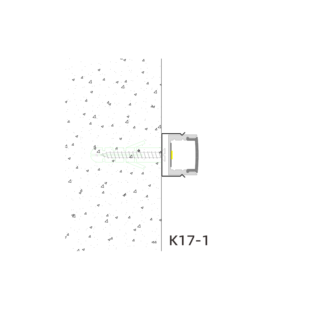 17.0x12.7mm LED Aluminum Profile for Commercial Lighting