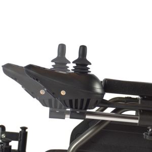 20km Lightweight Handicapped Multifunction Foldable Electric Wheelchair