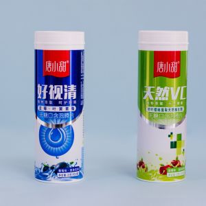 100% Degradable Material PP Effervescent Tablet Bottle with Customized Logo and