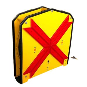 3500mm Aluminum Rubber LED Arrow Board Flashing Dynamic