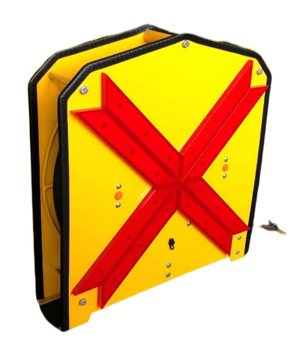 Buy 3500mm Aluminum Rubber LED Arrow Board Flashing Dynamic at wholesale prices