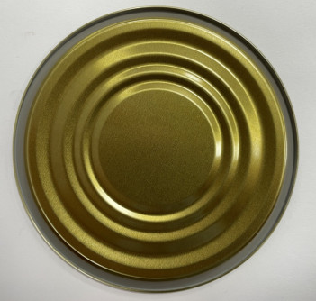 Buy Round Tinplate Lid Antirust Tomato Can Bottom 300D 73mm at wholesale prices
