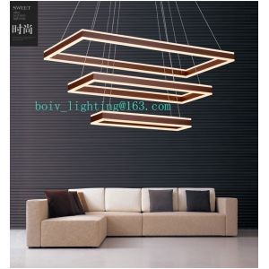 Rectangle Simple Hanging Lamp Pendant Lightings And Chadelier 156w