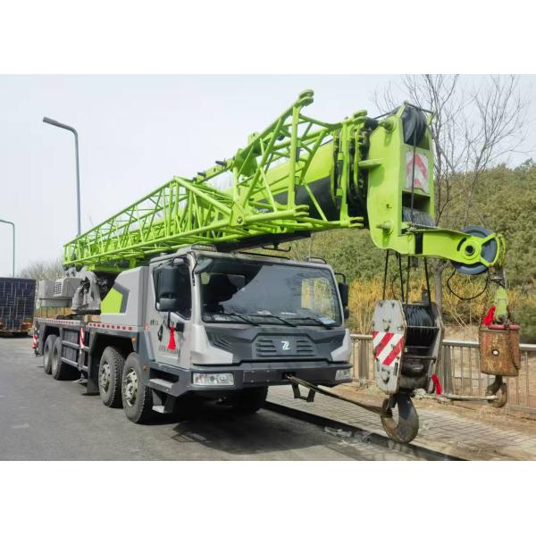 Zoomlion ZTC500H Truck Crane with 42m Main Boom and National V Emission Standard Used 2020 Model