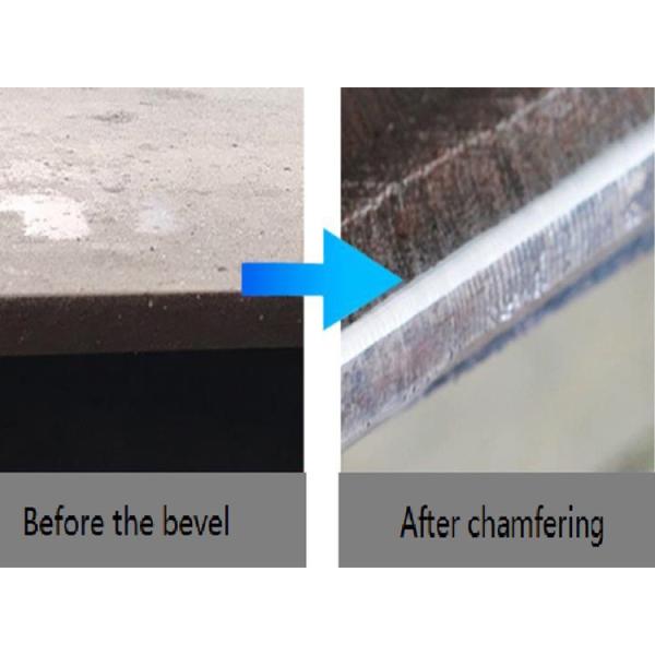 5 Blades 7500rpm Flat Electric Beveling Machine Soft Start