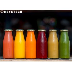 Surface Defective Inspection System Rejection Machine For Juice Bottles