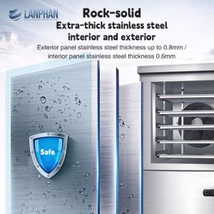 Commercial Kitchen Equipment Quick Freezer Shock Freezing Machine Blast Freezer