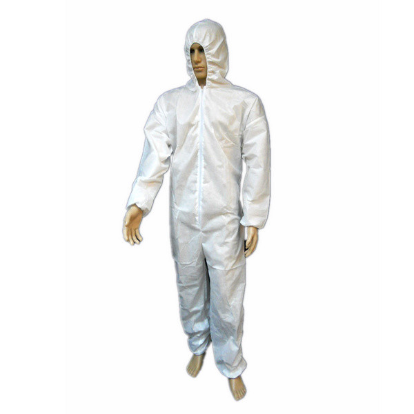 Buy Dust Proof Disposable PP Non Woven Coverall Microporous at wholesale prices