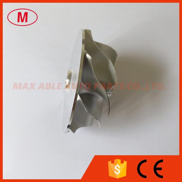 reverse 9+0 blades 62.00/76.00mm point milling snake curve turbo milling/aluminum 2618/billet compressor wheel