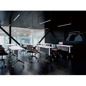 Contemporary Rolling Stackable Meeting Chairs For Training