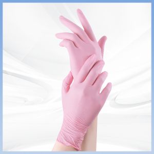 Anti Chemical Synthetic Nitrile Gloves For Laboratory Catering Complete