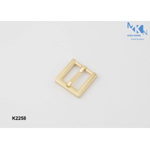 Multi - Purpose 12mm Metal Shoe Strap Buckles Polished Hanging Plating