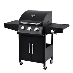 Steel Powder Coated Barbeque Grill Gas Stove Grilled bbq 3 1 burners gas grills