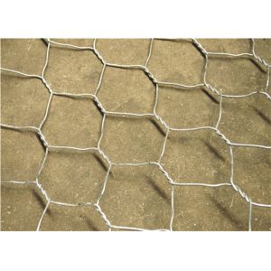 Galvanized Gabion Boxes 60mmx80mm Mesh 3.4mm Selvedge Wire