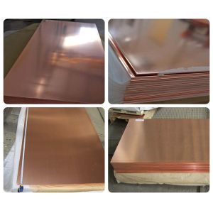 ASTM C10100 C11000 C12000 Copper Sheet / ETP DHP Copper Plate