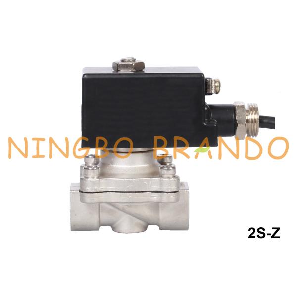 Buy 1/2'' Stainless Steel Explosion-Proof Solenoid Valve 24VDC 220VAC at wholesale prices