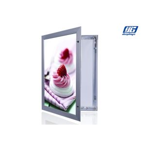 CE Waterproof Lockable Light Box A3 For Outdoor Advertising / Led Snap Frame