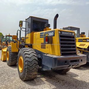 Komatsu WA 380 Original Used Loader with Great Performance in Building Material