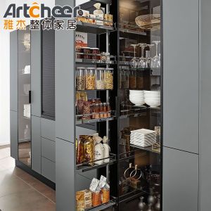 Modern Stylish Outdoor Metal Stainless Steel Kitchen Cabinets for BBQ Backyard